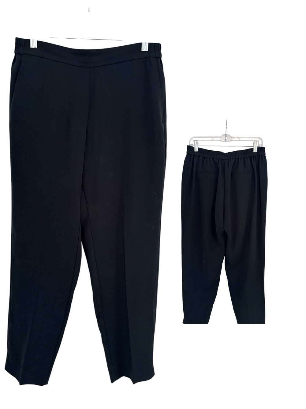 J. Crew Black Cropped Pull-On Ankle Pants